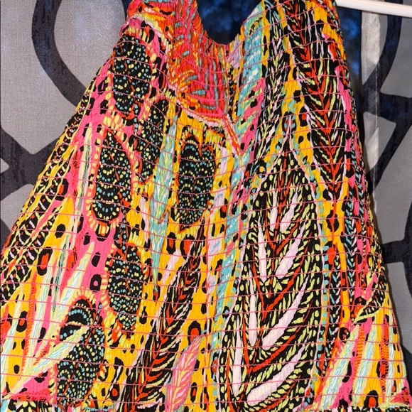 Colorful Patterned Maxi Dress - Picture 4 of 6